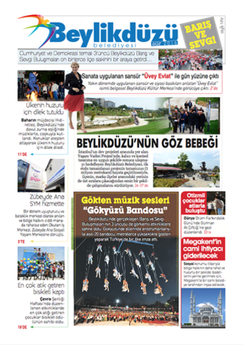 Beylikdüzü Belediye Gazetesi Güz 2016