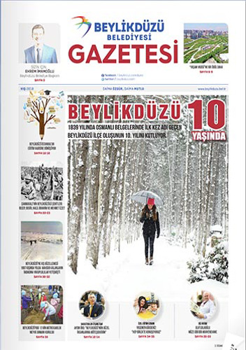 Beylikdüzü Belediye Gazetesi Kış 2018