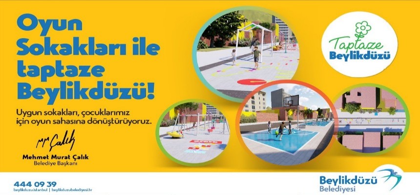 YAKUPLU MAHALLESİ’NDE OYUN SOKAKLARI KURULUYOR