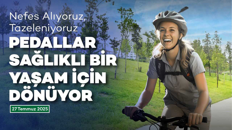Pedallar Sağlıklı Bir Yaşam İçin Dönüyor