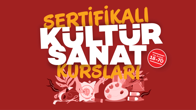 Beylikdüzü Belediyesi ve Halk Eğitim Merkezi İşbirliği İle Sertifikalı Kültür Sanat Kursları