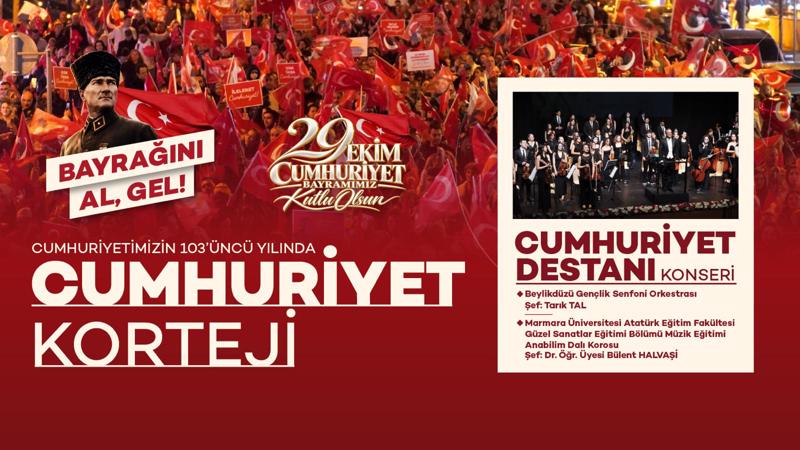 Cumhuriyetimizin 103’üncü Yılında Bayrağını Al, Gel