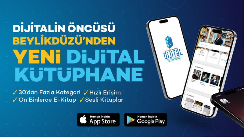 Beylikdüzü Belediyesi Dijital Kütüphanesi Bilgiye Ulaşmanın En Kolay Yolunu Sunuyor!