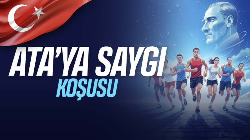 10 Kasım Ata' ya Saygı Koşusu