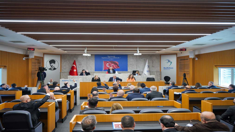 Beylikdüzü Belediyesi Mart Ayı Meclisi Toplandı