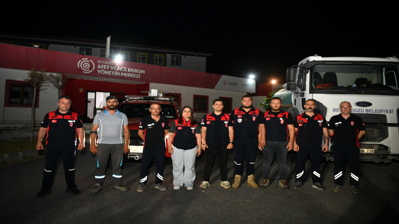Beylikdüzü Nefes Arama Kurtarma Ekibi Manisa’da 