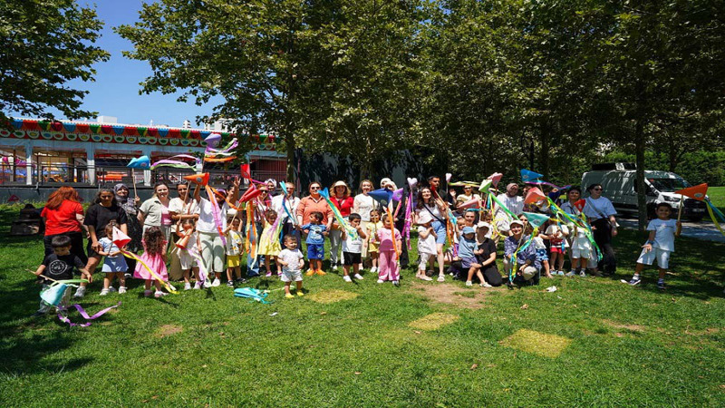 Beylikdüzü'nde Anne ve Çocuklar Yaz Tatili Öncesi Buluştu