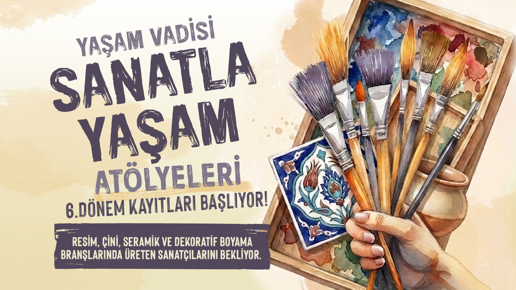Sanatla Yaşam Atölyeleri 2026_Banner (1)